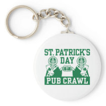 St. Patrick's Day Pub Crawl Key Chains