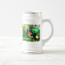 St. Patrick's Day rat Stein Coffee Mugs