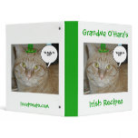 St Patricks Day Recipes 3 Ring Binder