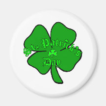 St. Patrick's Day Refrigerator Magnet
