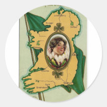 St. Patrick's Day Round Stickers