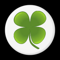 St. Patrick's Day Samrock 4 Leaf Clover magnets