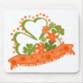 St. Patrick's Day Shamrock Banner Mouse Pad