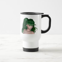 St. Patrick's Day Sprite 1 - Green Fairy Mugs