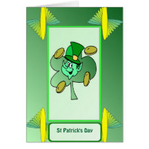 St Patrick's day, The luck of the Irish Greeting Cards