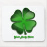 St. Patrick's Day Zing, lucky Mouse Pads