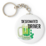 St. Patricks Designated Driver Keychain