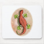 St. Patrick's Gecko mousepads
