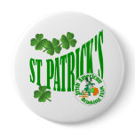 St patrick's Irish American Buttons
