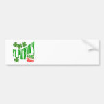 St Patrick's Irish Canadian Bumper Sticker