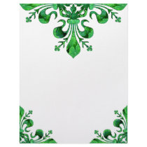 St. Patrick's Lucky Fleur de lis