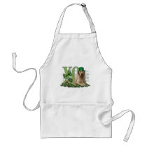 St Patricks - Me Lucky Charm - Golden Retriever Apron