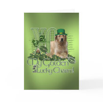 St Patricks - Me Lucky Charm - Golden Retriever