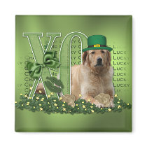St Patricks - Me Lucky Charm - Golden Retriever
