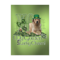 St Patricks - Me Lucky Charm - Golden Retriever