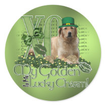 St Patricks - Me Lucky Charm - Golden Retriever
