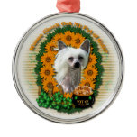 St Patricks - Pot of Gold - Chinese Crested -Kahlo Ornaments
