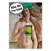 St Patrick's Venus Card