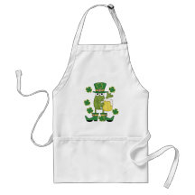 St. Pats Frog with Beer T-shirts and Gifts Aprons