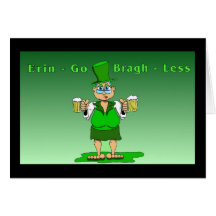 St Patty's Day Gladys Greeting Cards