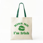 St. Patty's Day Kiss Me I'm Irish Canvas Bag