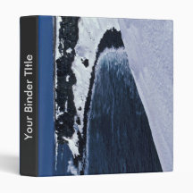 St. Paul seabird cliffs, Bering Sea Vinyl Binder