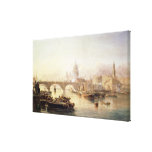 St. Paul's Cathedral and London Bridge Gallery Wrapped Canvas