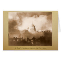 St. Paul's Cathedral greeting card