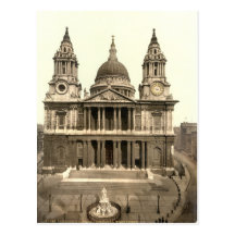 St Paul's Cathedral, London, England Post Cards
