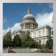 St-Pauls-Cathedral-London Posters