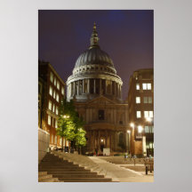 St Pauls Cathedral London Poster
