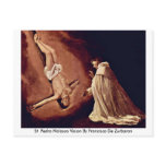 St. Pedro Nolasco Vision By Francisco De Zurbaran postcards
