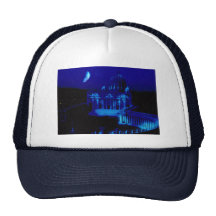 St. Peter's Basilica with moon Trucker Hat