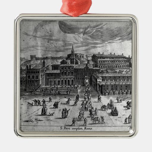 St. Peter's Church, from 'Views of Rome' Christmas Ornaments