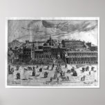 St. Peter's Church, from 'Views of Rome' Print