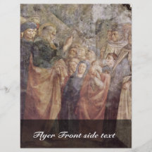 St. Peter'S Sermon To The Masses By Masolino (Best Full Color Flyer