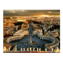 St. Peter's Square Vatican City Post Cards