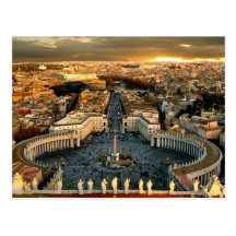 St Peter's Square Vatican Post Cards