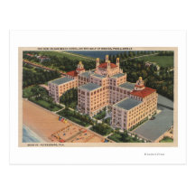 St. Petersburg, Florida - Aerial of Don Ce-Sar Postcards