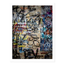 St Philadelphie de sud de graffiti Cartes Postales