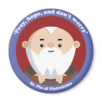St Pio of Pietrelcina Magnet