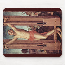 St. Quintinus By Pontormo Jacopo (Best Quality) Mouse Pad