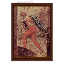 St. Quintinus Detail By Pontormo Jacopo (Best Qual Greeting Cards