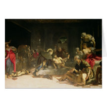 St. Roch Curing the Plague Greeting Cards