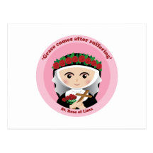St Rose de Lima Carte Postale