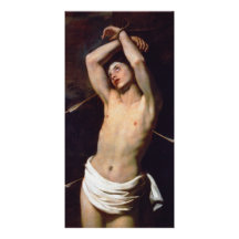 St Sebastian by Nicolas Regnie Customized Photo Card