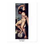 St. Sebastian By Titian Post Card