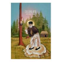 St. Seraphim of Sarov Mini Prayer Card Business Cards