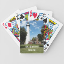 St. Simons Lighthouse Playing Cards
