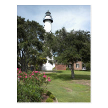 St. Simon's Lighthouse Postcard